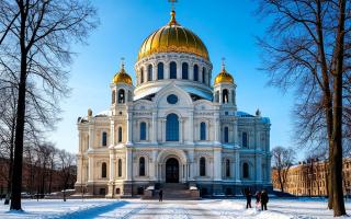 Экскурсия в Кронштадт и Петергоф (Морской собор + Большой дворец)