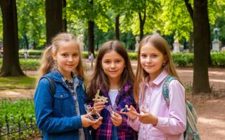 Пешеходный квест  "По тропинкам Летнего сада"